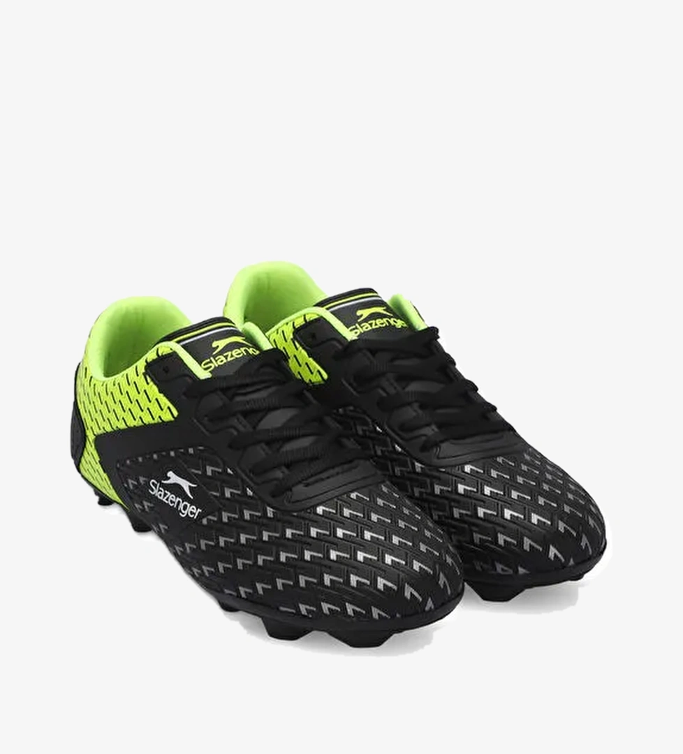 CYCLE I KRP Unisex Çocuk Halı Saha Siyah / Yeşil Futbol Ayakkabısı