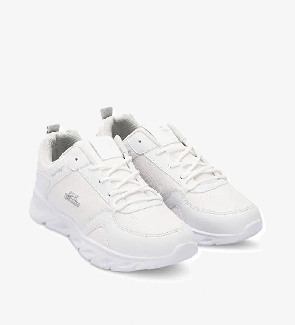 ECHO Erkek Beyaz / Gri Koşu & Yürüyüş Spor Ayakkabısı - Görsel 1