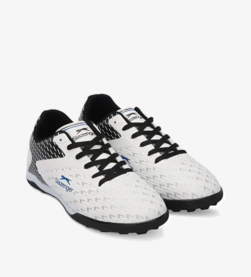 CYCLE I HS Unisex Çocuk Halı Saha Beyaz / Siyah Futbol Ayakkabısı