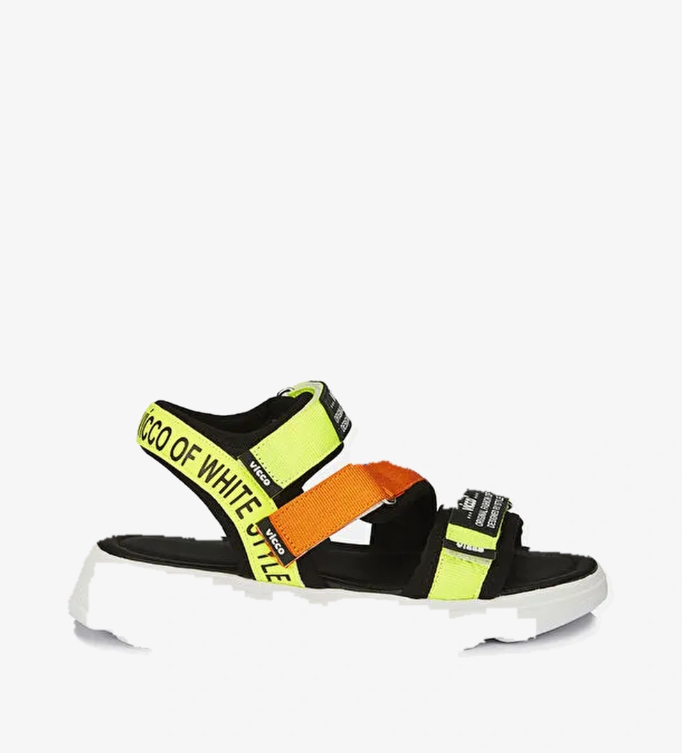 Chester Armalı Unisex Bebek Yeşil Sandalet - Görsel 1