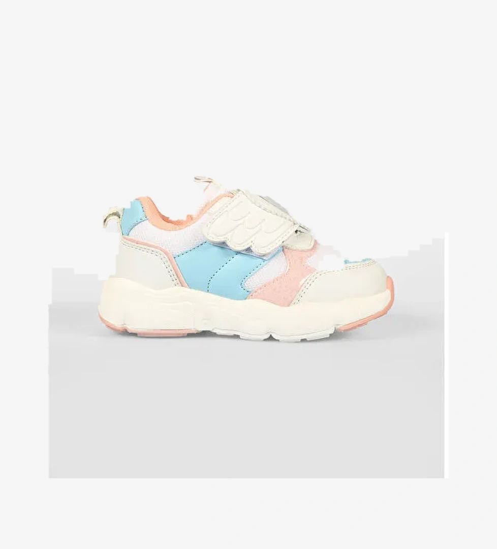 Fury Basic Kız Okul Öncesi Beyaz Spor Ayakkabı - Görsel 1