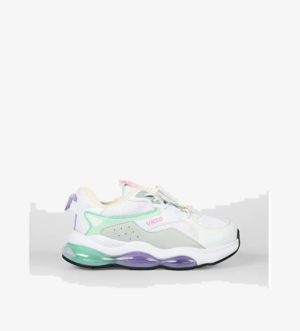 Vicco Hoshi Basic Unisex Çocuk Beyaz Spor Ayakkabı model görseli