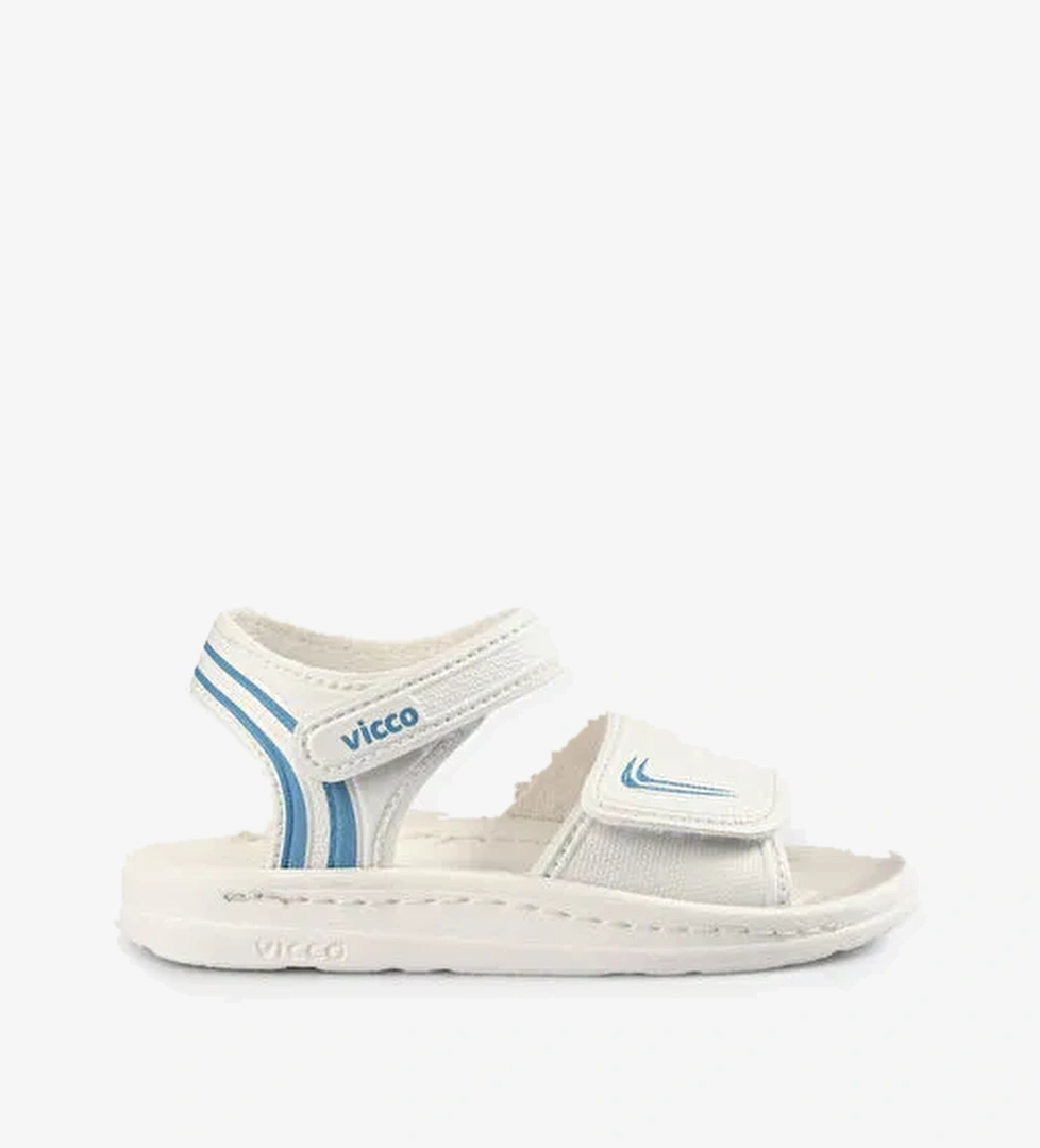 Vicco Dory Basic Unisex Bebek Beyaz Sandalet model görseli