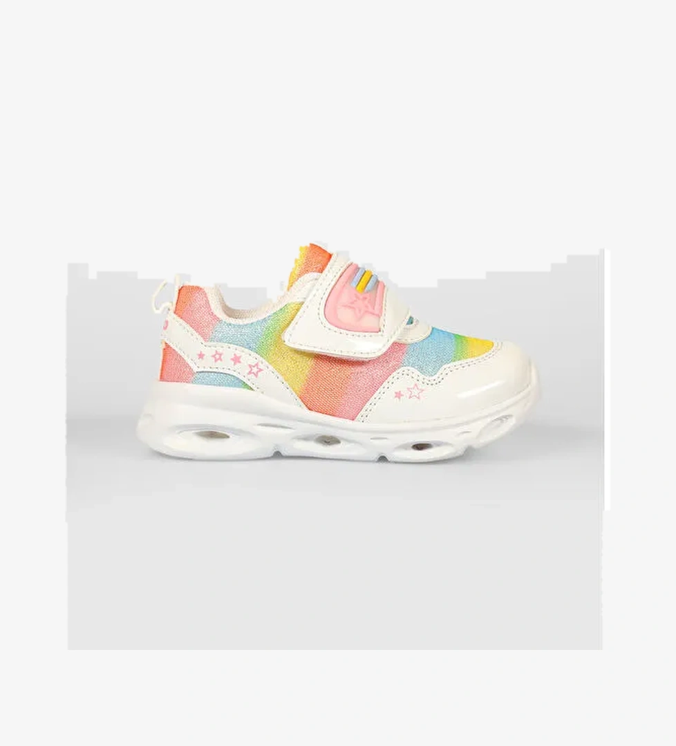 Vicco Kita Işıklı Kız Okul Öncesi Beyaz Spor Ayakkabı model görseli