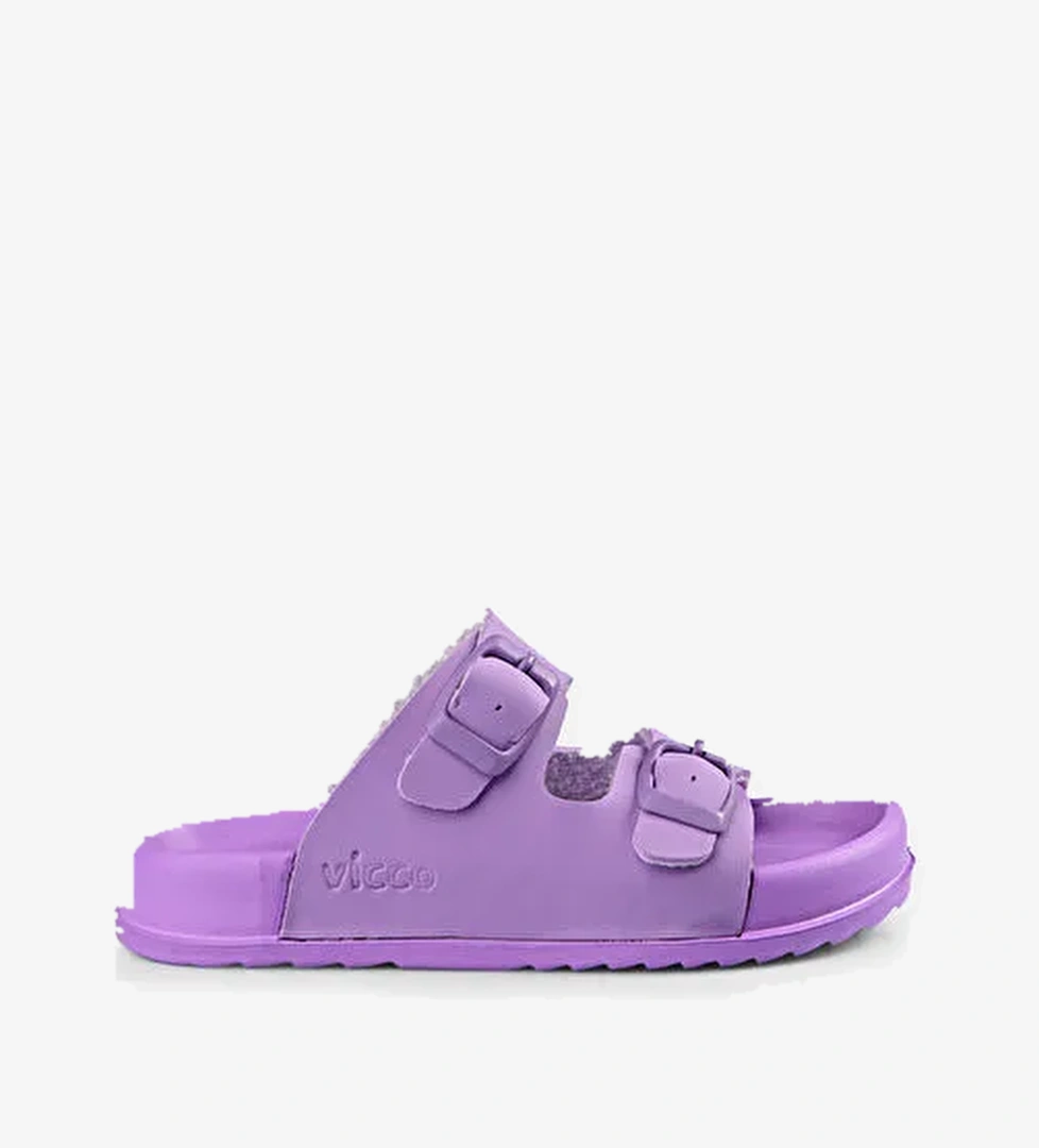 Gibli Basic Kız Bebek Lila Terlik - Görsel 1