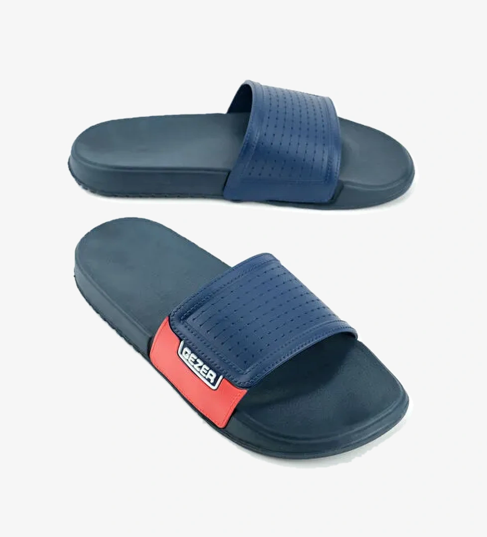 Erkek Yazlık Eva Islak Zemine Uygun Günlük Ev Bahçe Havuz Banyo Terlik - Görsel 1