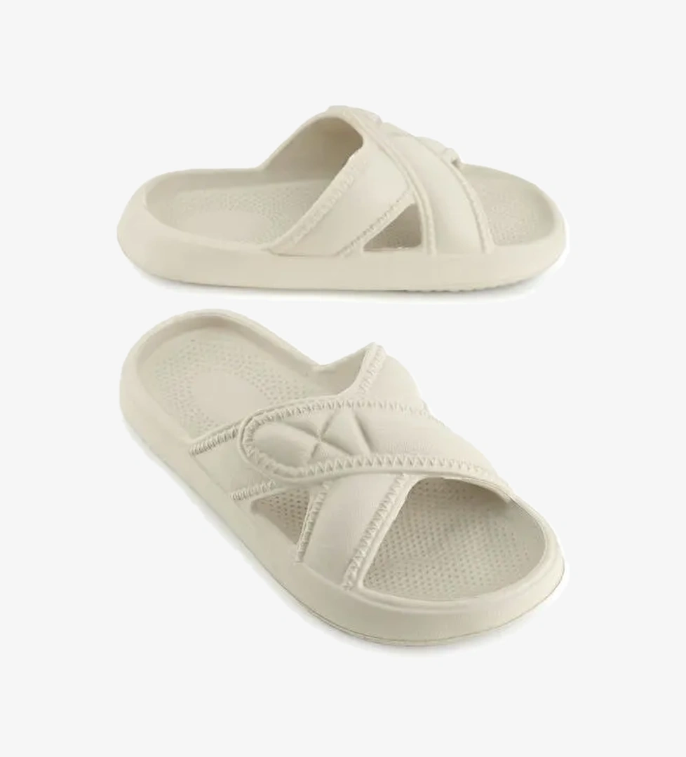 Kadın Yazlık Eva Islak Zemine Uygun Ev Bahçe Banyo Terlik