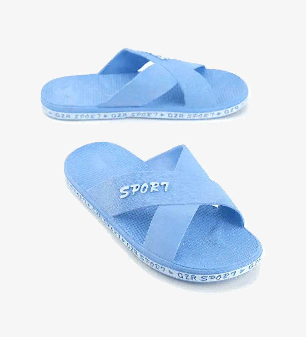 Erkek Yazlık Airblow Islak Zemine Uygun Günlük Ev Bahçe Havuz Terlik - Görsel 1