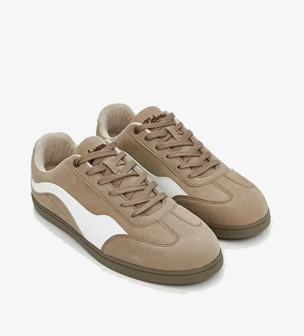 Süet Görünümlü Erkek Spor Ayakkabı - Görsel 1