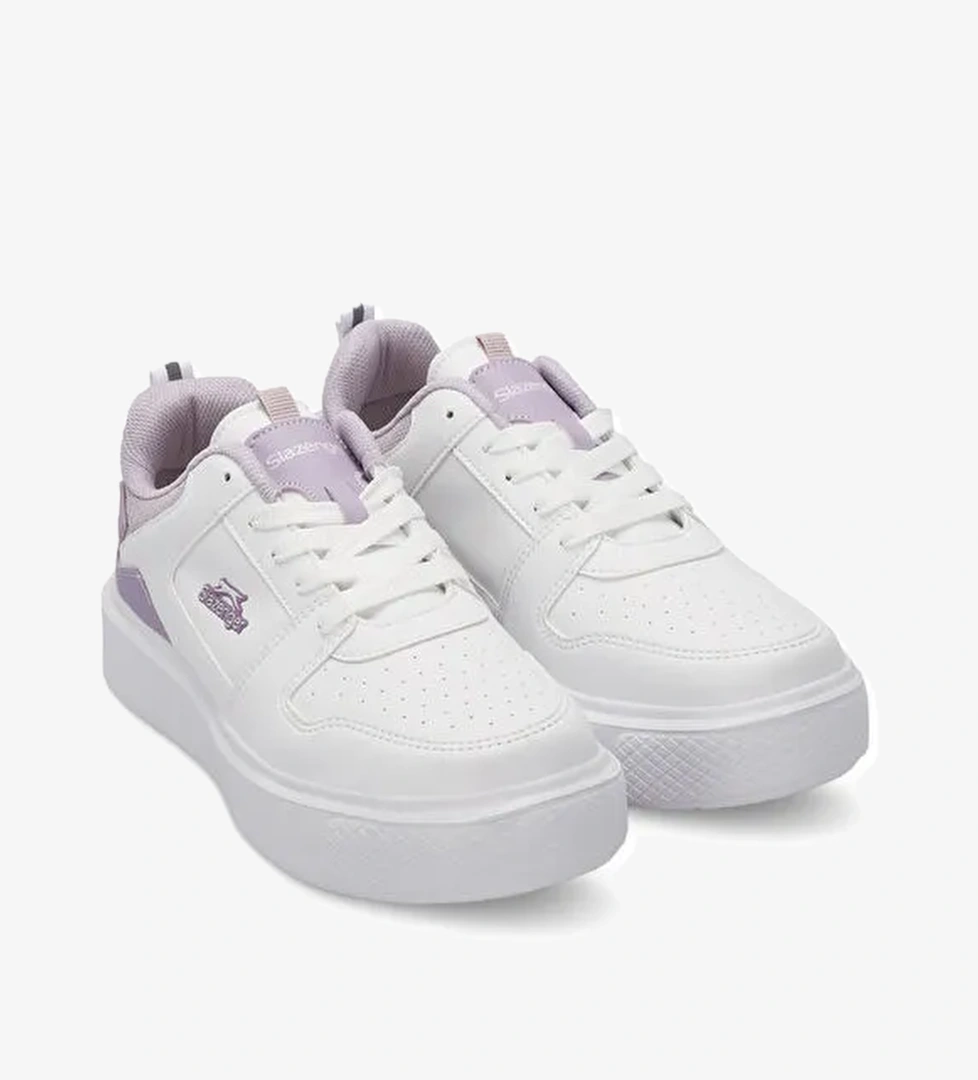LONDON I Kadın Beyaz / Lila Günlük Spor Ayakkabısı
