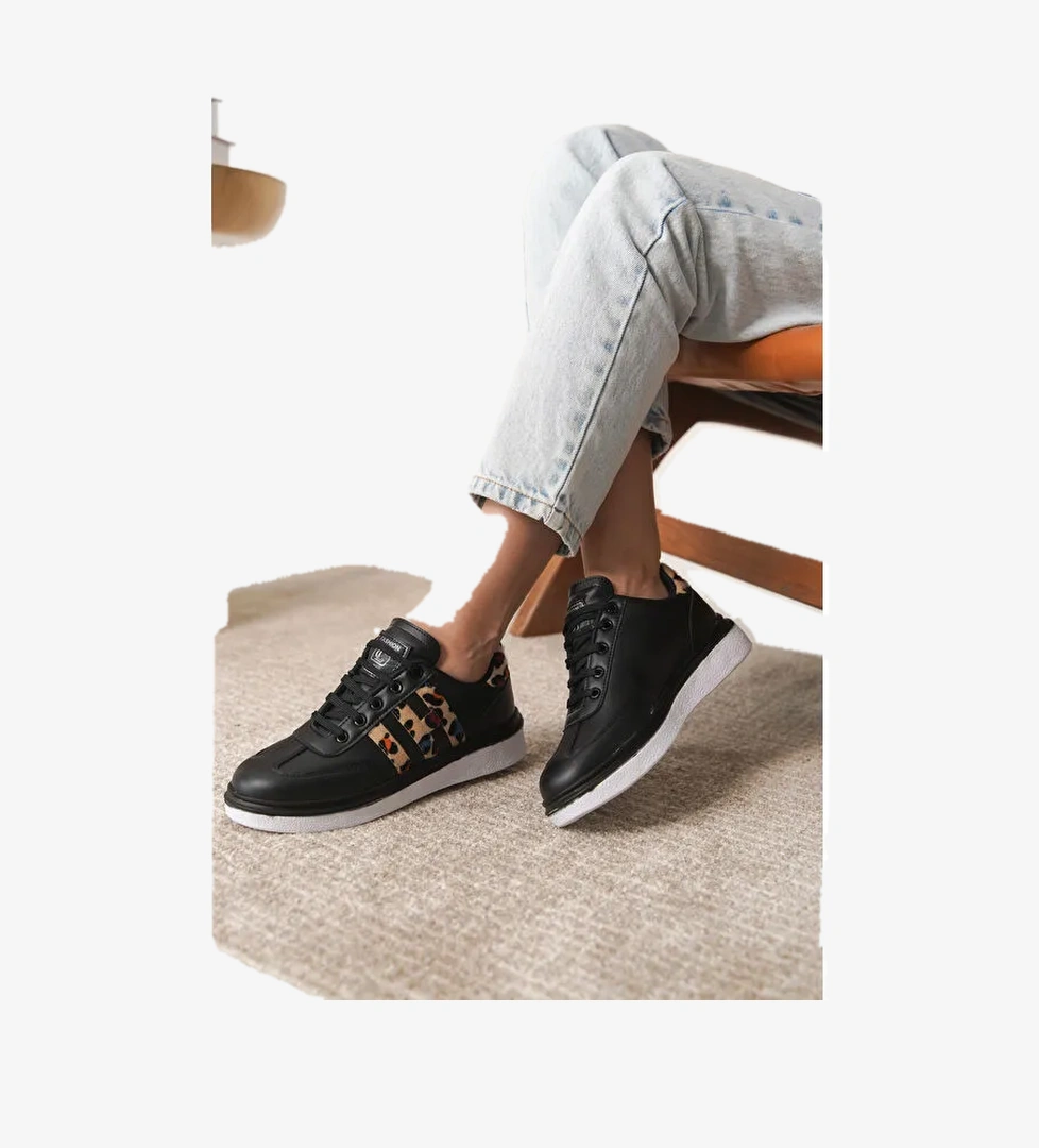 D0516 Günlük Ortopedik Kadın Sneaker Spor Ayakkabı - Görsel 1