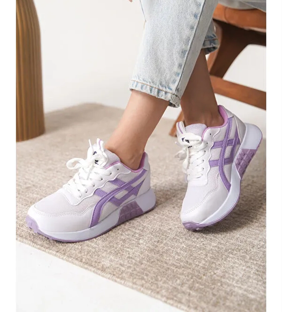 D0120 Günlük Ortopedik Kadın Sneaker Spor Ayakkabı