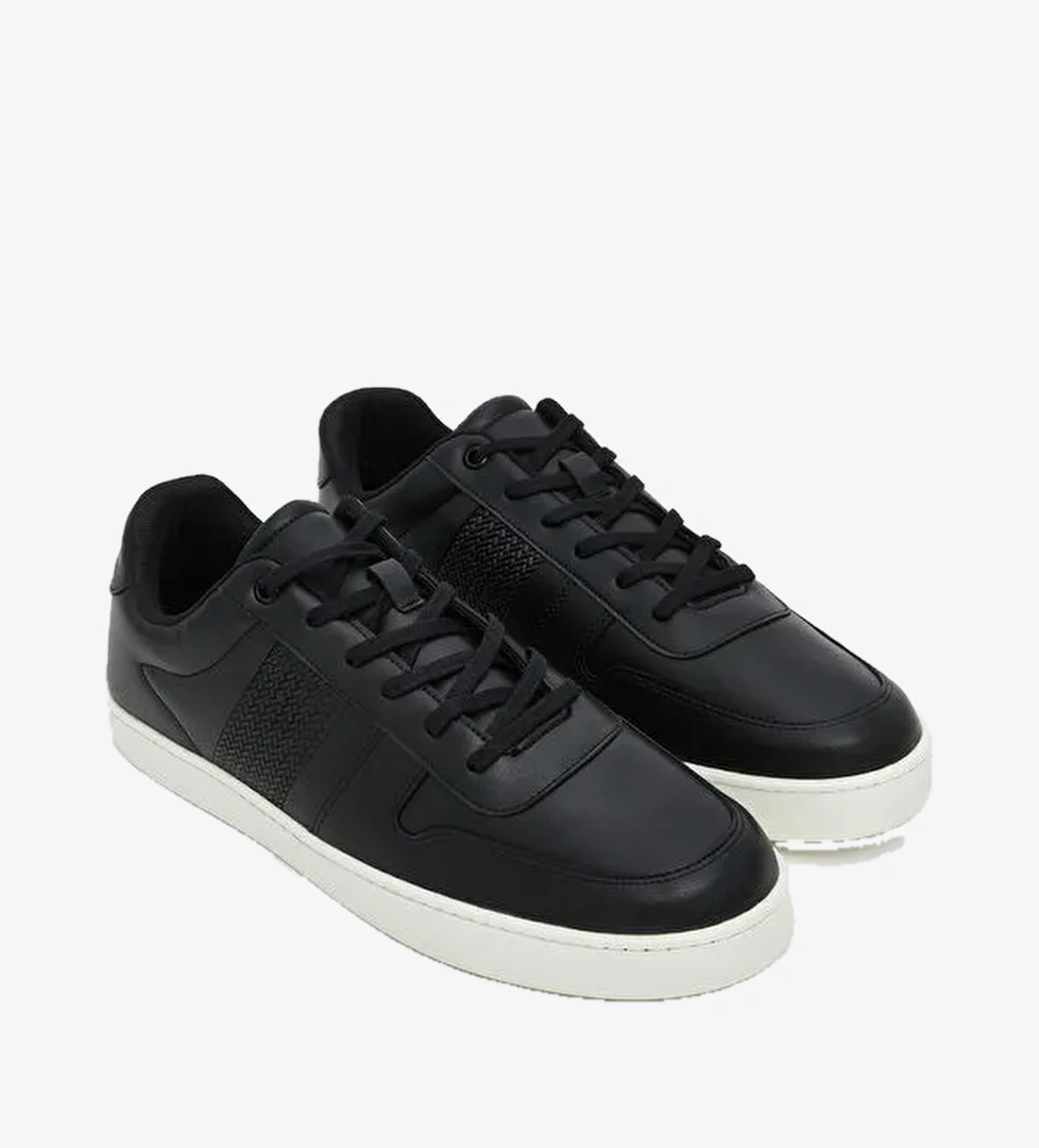 Deri Görünümlü Erkek Spor Ayakkabı