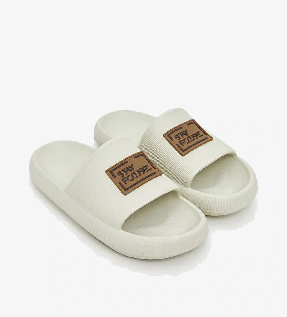 Lcw Steps Tek Bant Baskılı Erkek Terlik model görseli