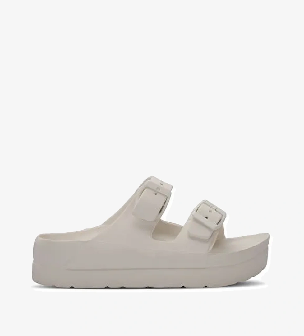 JAYNE Kadın Kırık Beyaz Terlik - Görsel 1