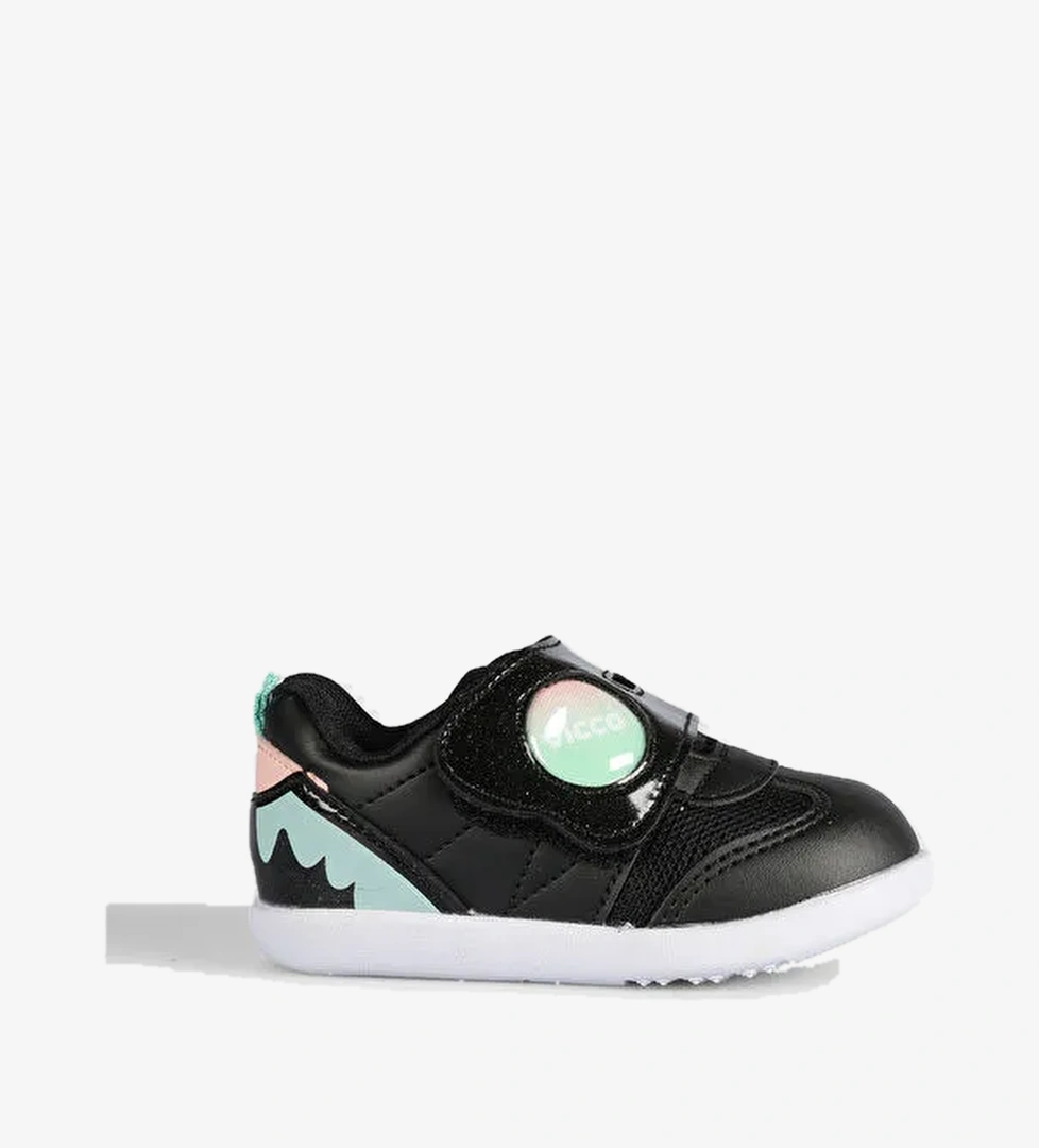 Donut Basic Erkek İlk Adım Siyah Sneaker - Görsel 1