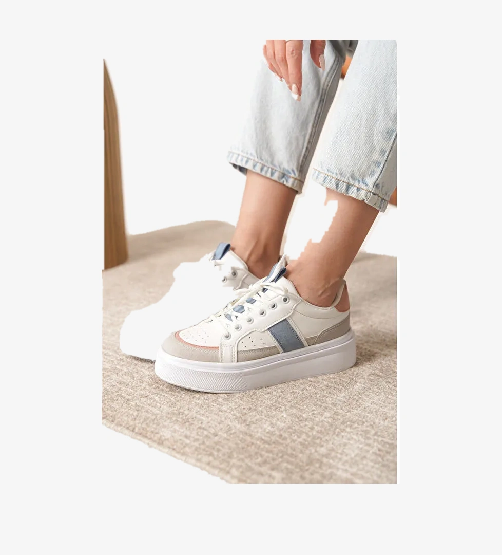 D2501 Günlük Ortopedik Kadın Sneaker Spor Ayakkabı