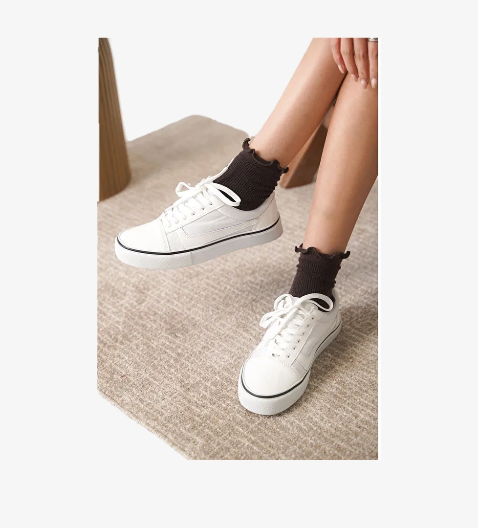 Wanso Günlük Ortopedik Kadın Sneaker Spor Ayakkabı