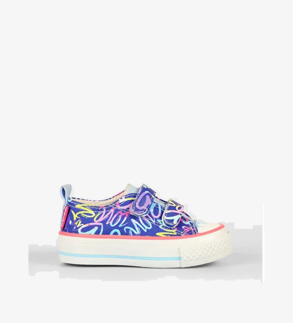 Vicco Vicco Ayakkabı Desenli Unisex Günlük Bebek Done Lacivert Sneaker model görseli