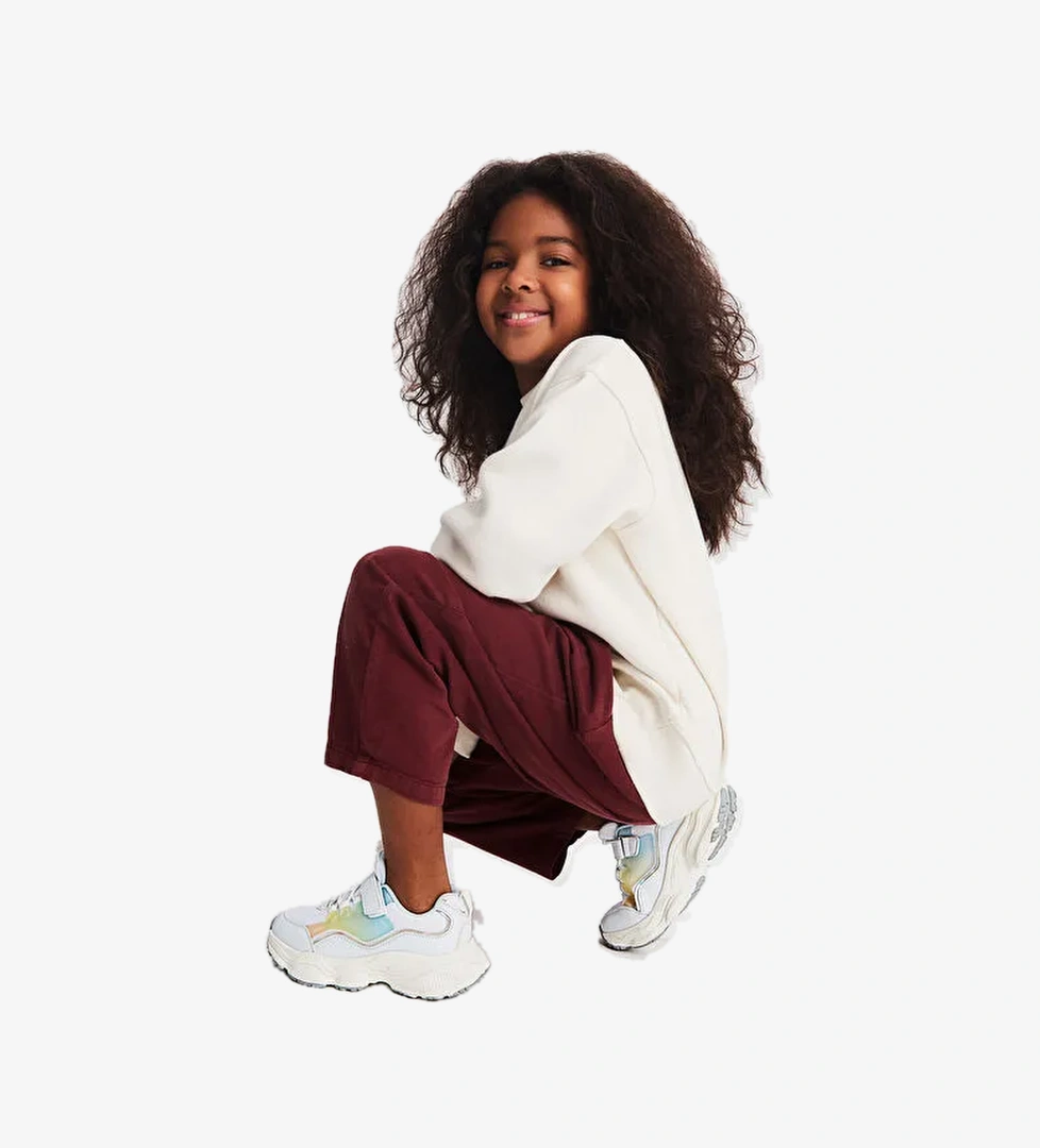 Vicco Teide Basic Kız Çocuk Beyaz Spor Ayakkabı model görseli