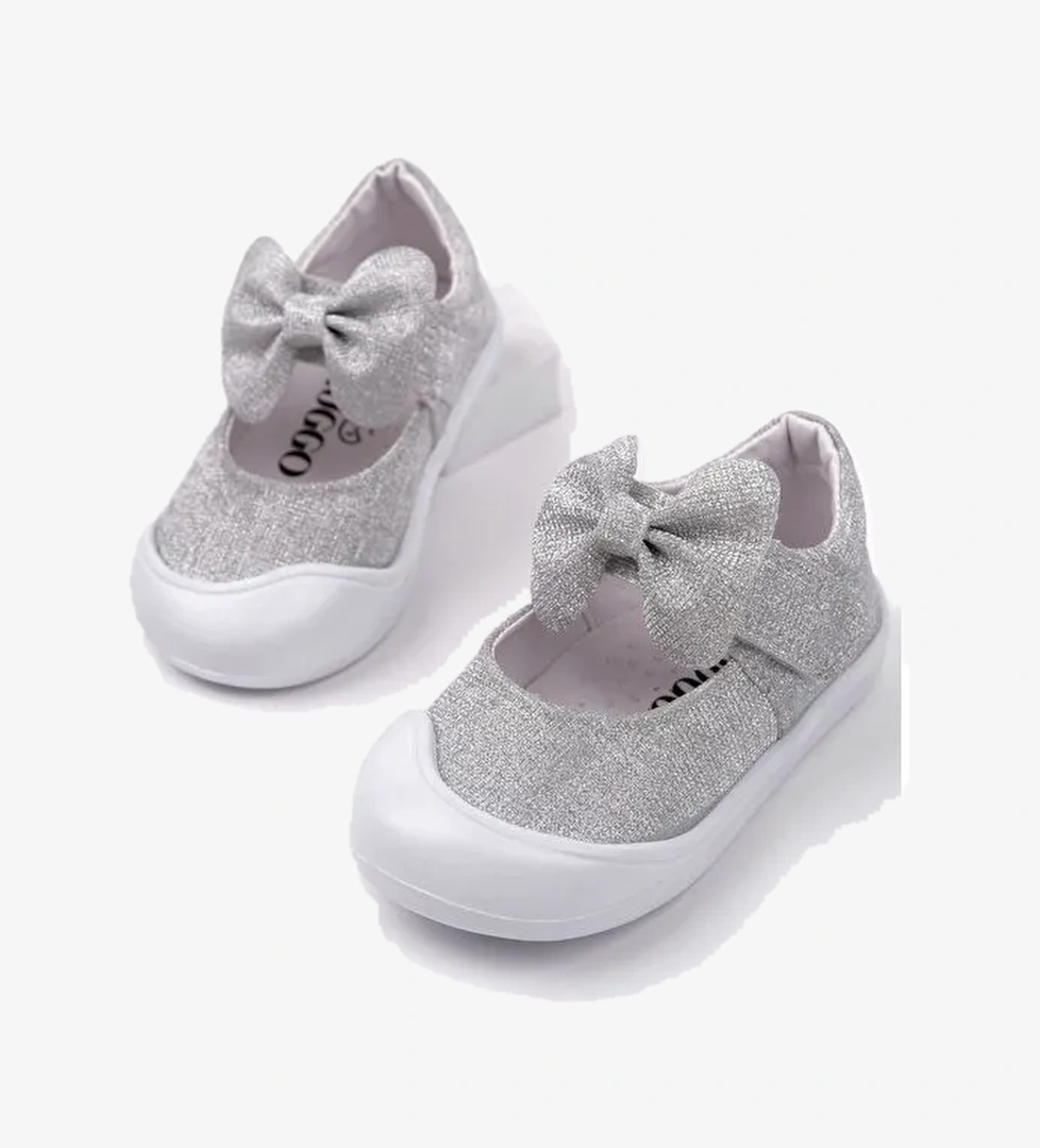 MOLİNA Cırtlı Fiyonklu Günlük Kız Çocuk İlk Adım Bebek Spor Ayakkabı