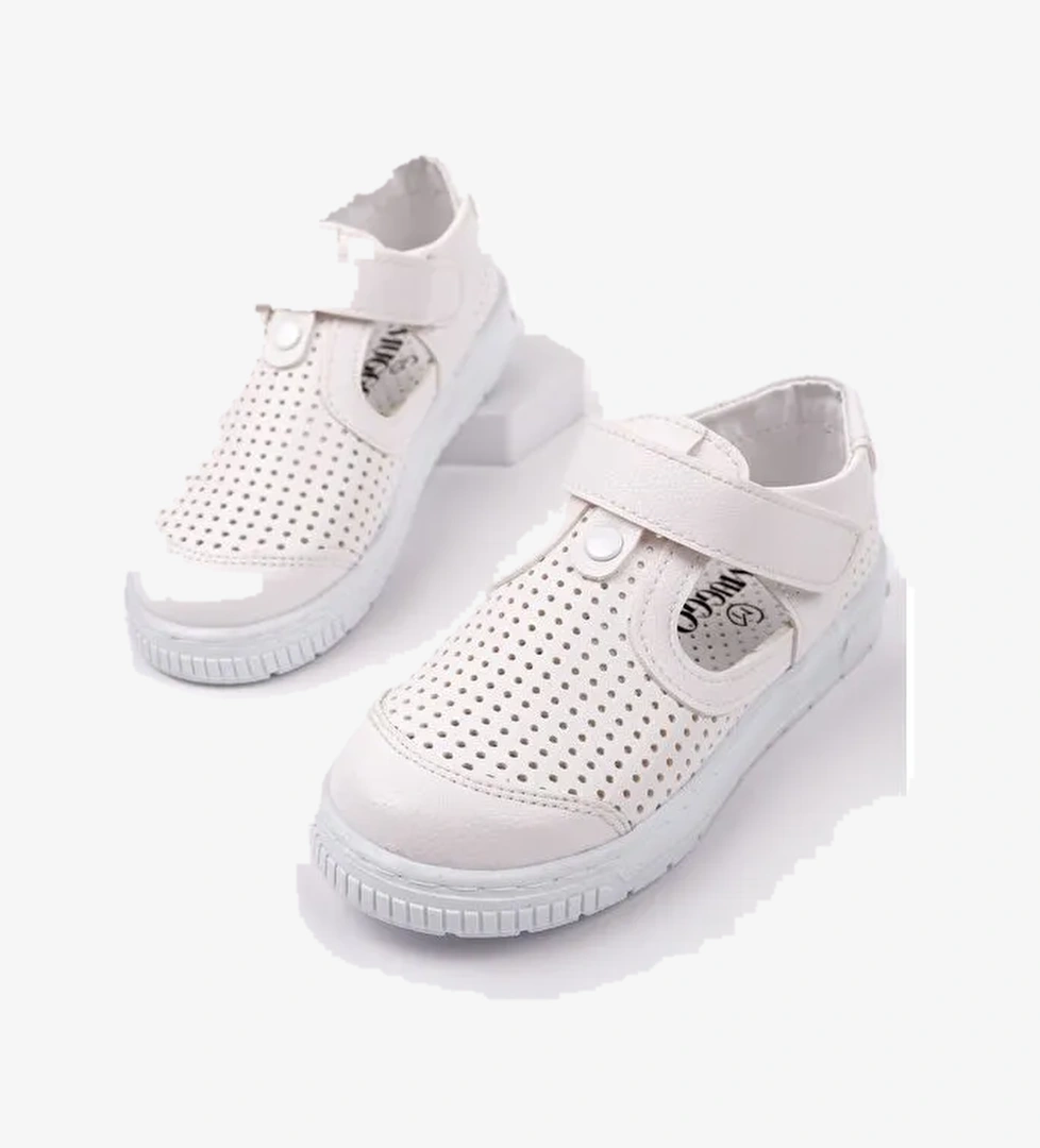 PEPE Cırtlı Delikli Günlük Hafif Taban Unisex Çocuk Ayakkabı