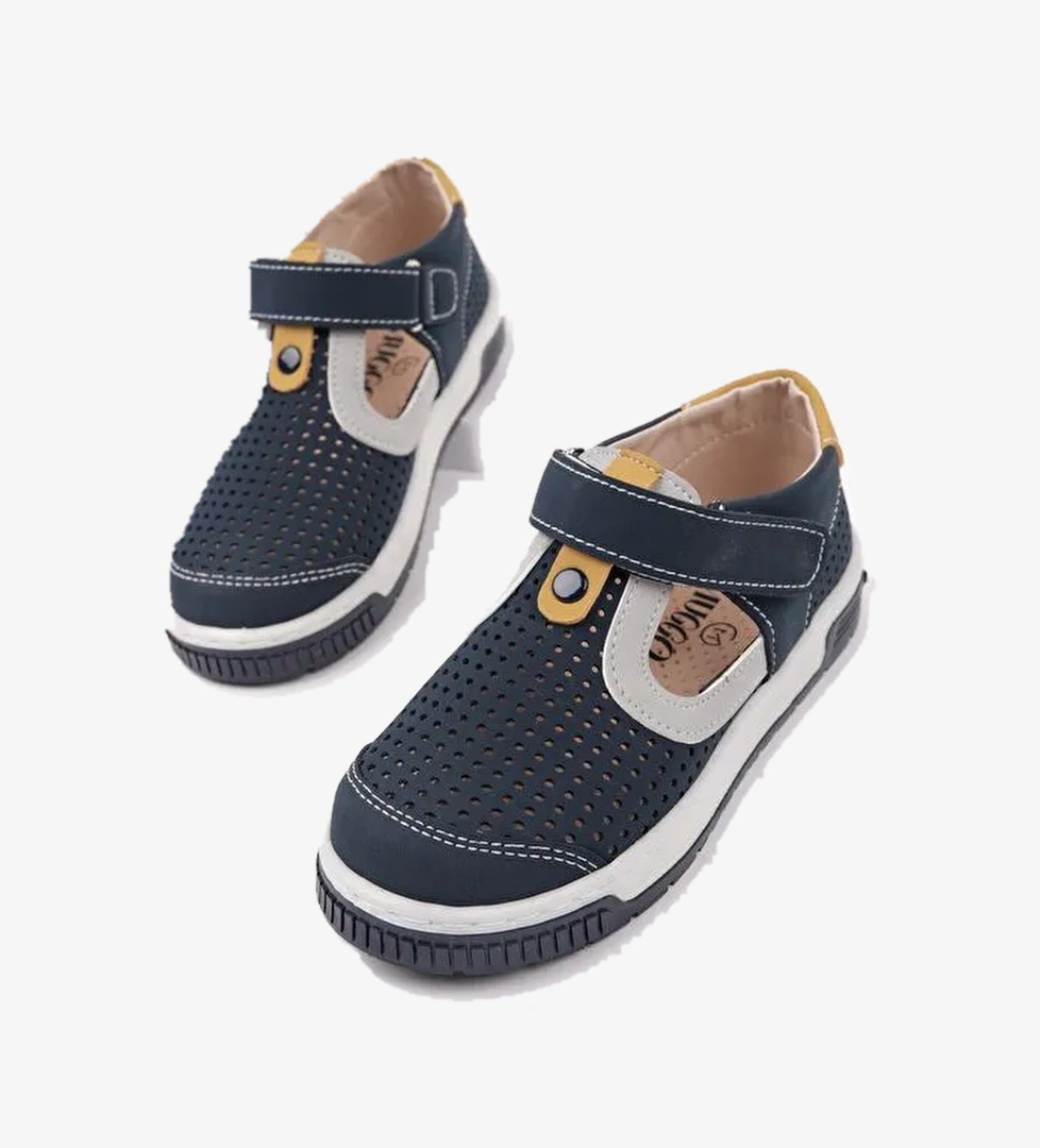 PEPE Cırtlı Delikli Günlük Hafif Taban Unisex Çocuk Ayakkabı