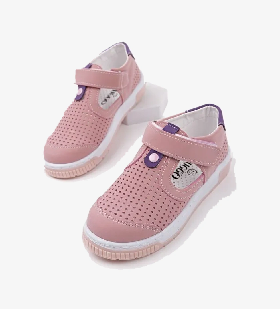 PEPE Cırtlı Delikli Günlük Hafif Taban Unisex Çocuk Ayakkabı