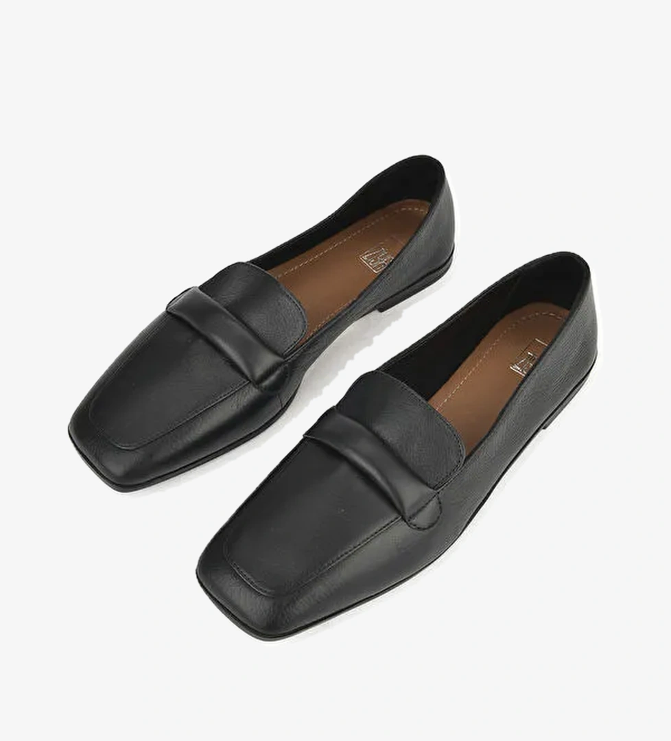 Ziya Hakiki Deri Kadın Ayakkabı 1511044z202 Siyah model görseli