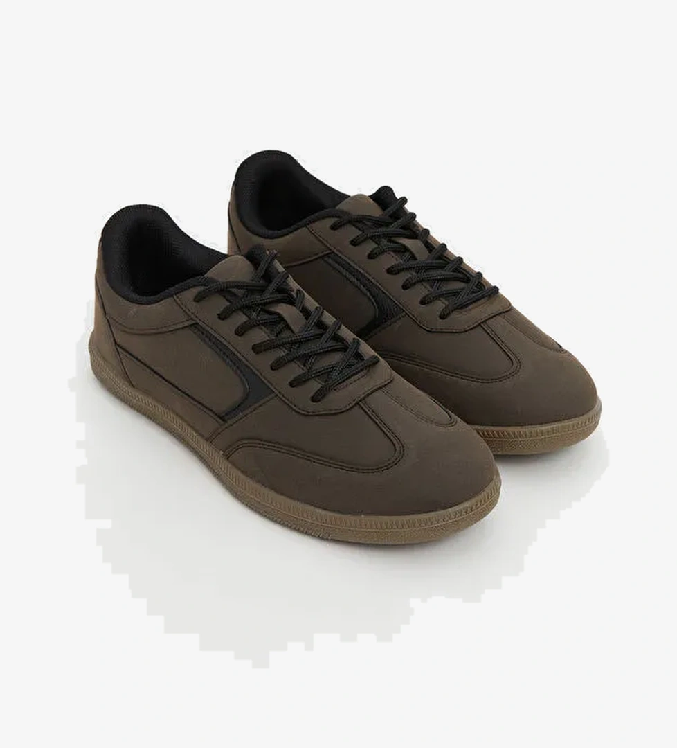 Süet Görünümlü Erkek Spor Ayakkabı - Görsel 1