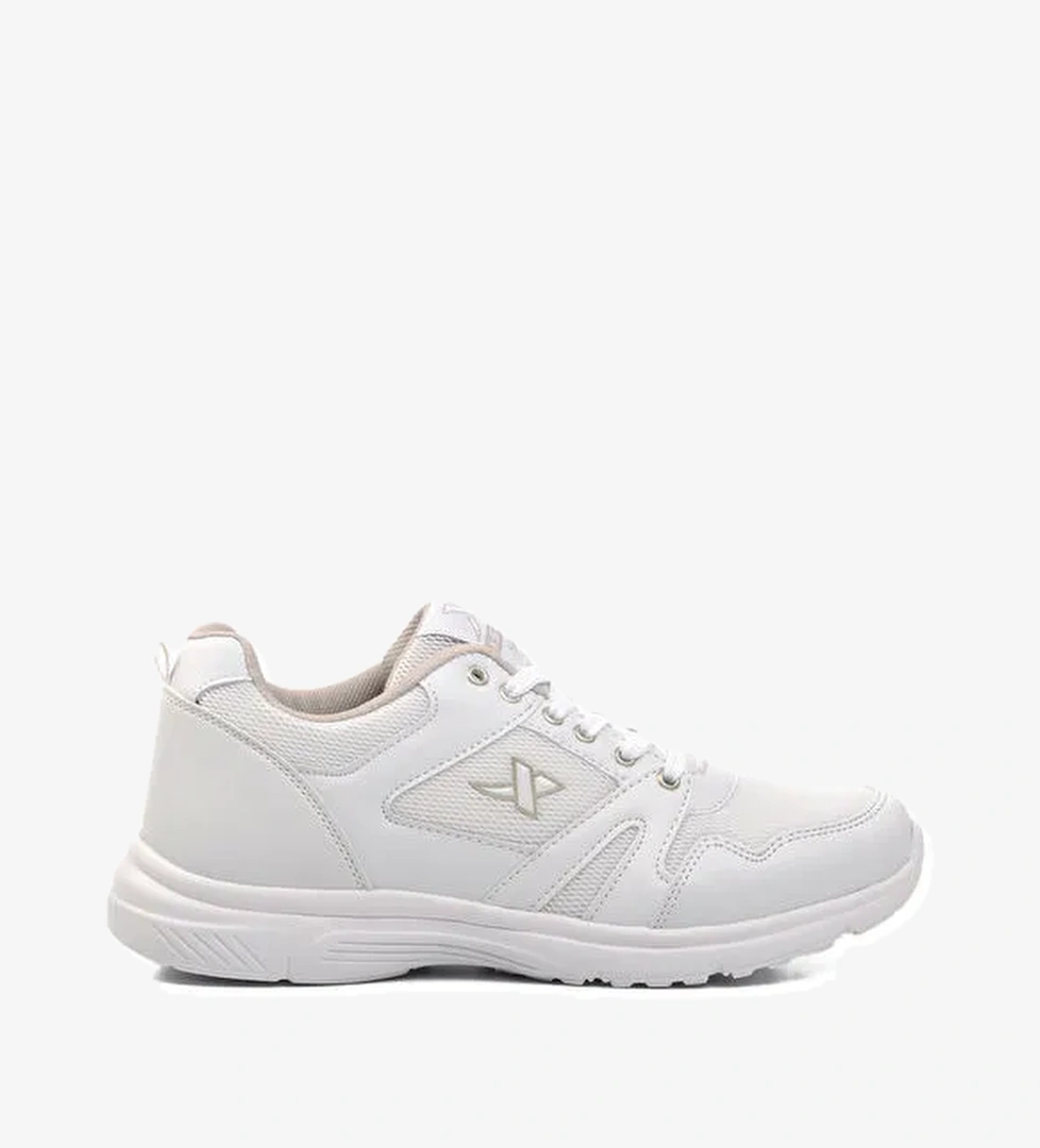 Beyaz Fileli Hafif Erkek Spor Ayakkabı Xstep 020 M