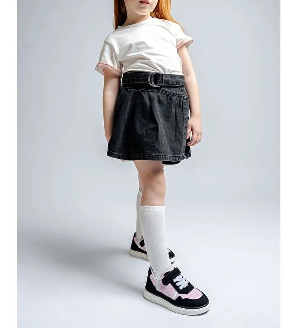 Mnpc Siyah Mnpc Günlük Kız Çocuk Ayakkabı