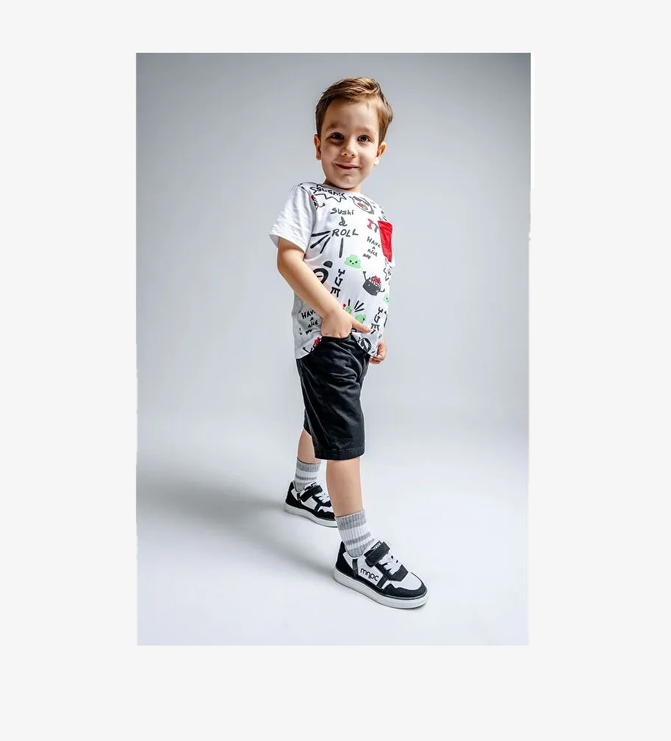 Erkek Çocuk Siyah Günlük Ayakkabı