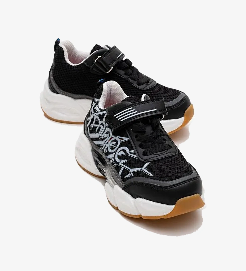 Erkek Çocuk Siyah Günlük Spor Ayakkabı