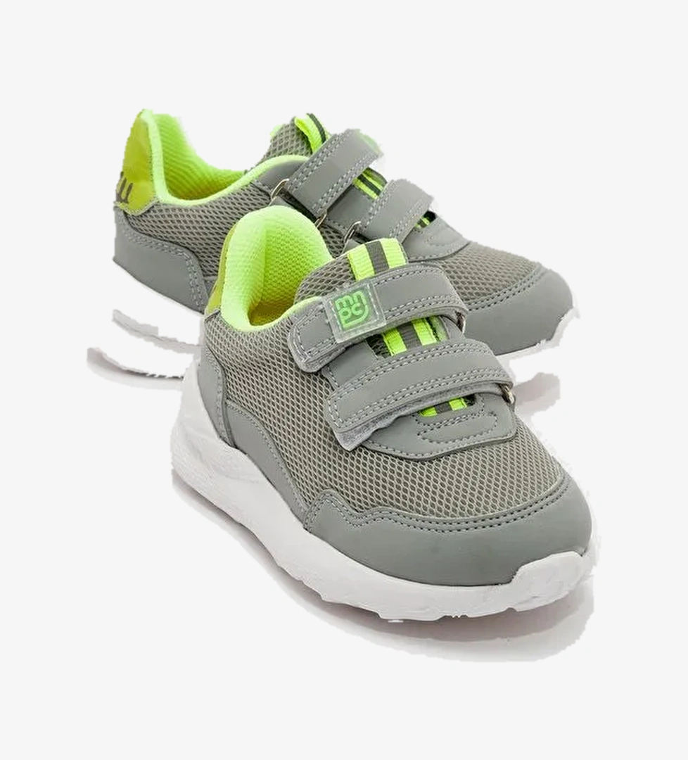 Erkek Çocuk Gri Spor Ayakkabı