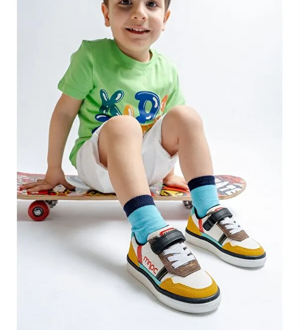 Erkek Çocuk Sarı Günlük Ayakkabı