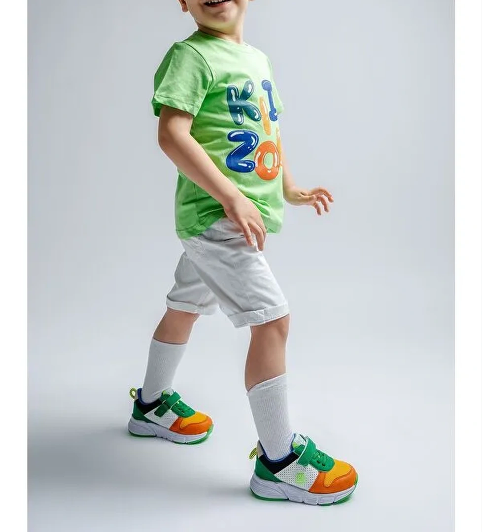 Erkek Çocuk Turuncu Günlük Spor Ayakkabı