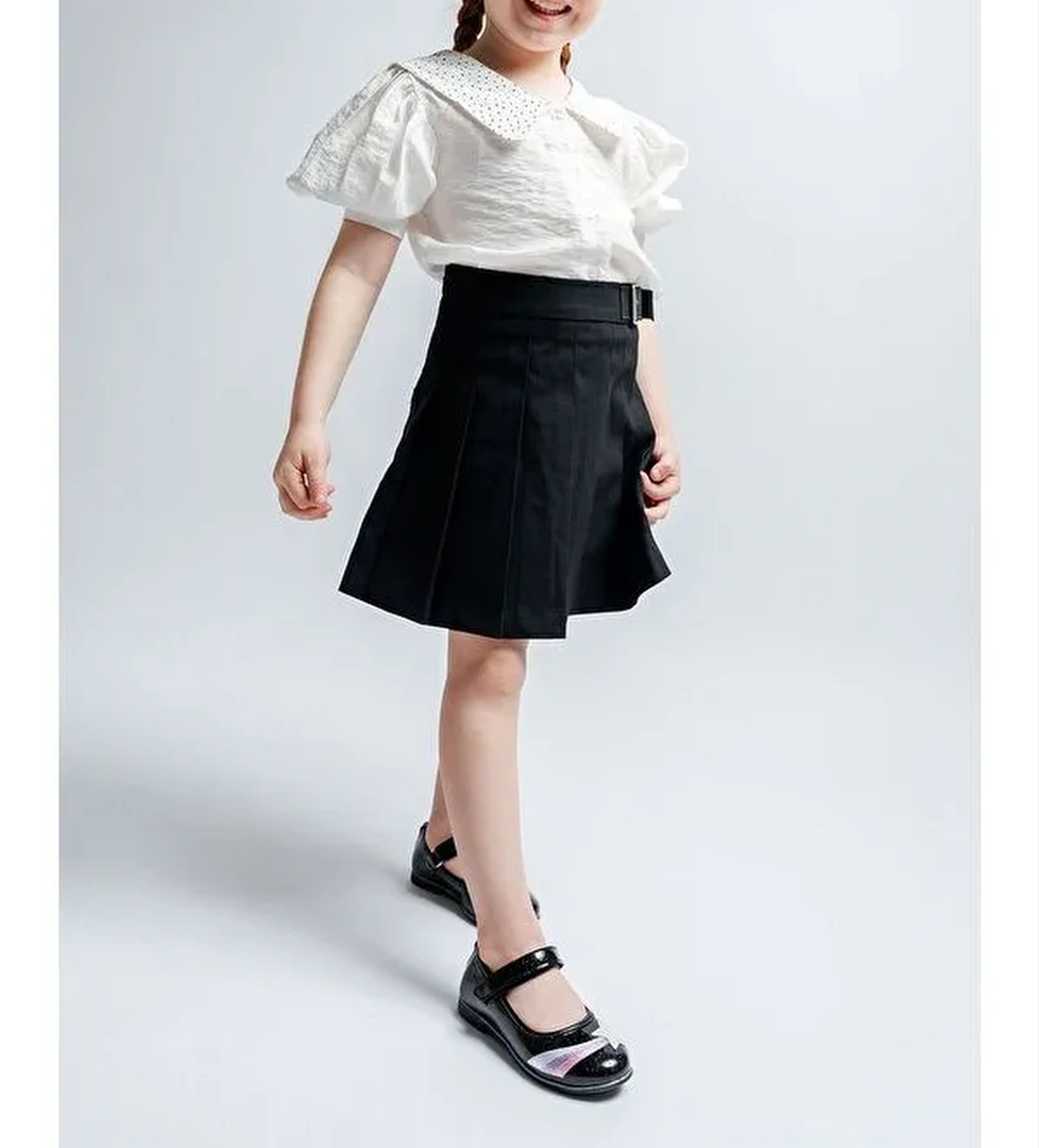 Mnpc Pembe Mnpc Yildizli Kız Çocuk Günlük Babet