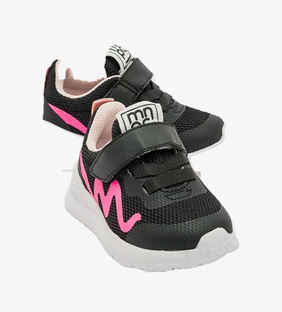 Kız Çocuk Siyah Spor Ayakkabı