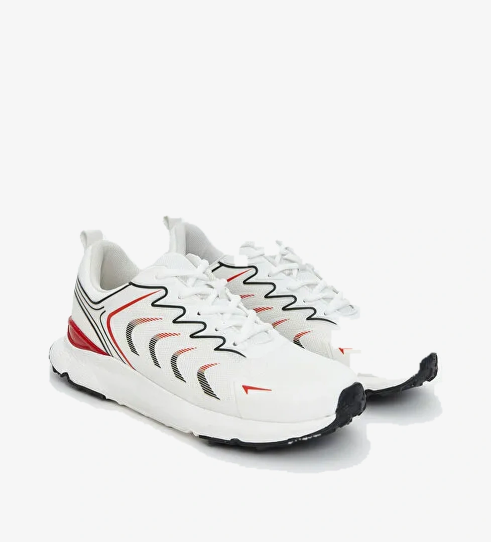 File Detaylı Erkek Spor Ayakkabı