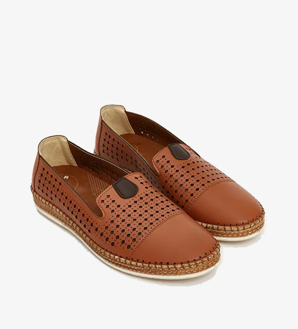 Hasır Tabanlı Kadın Casual Ayakkabı - Görsel 1