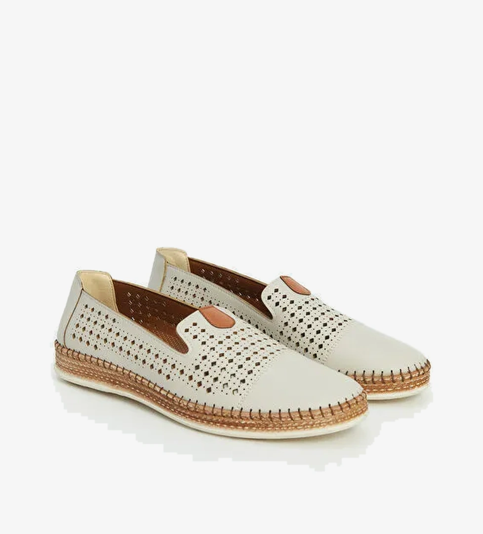 Hasır Tabanlı Kadın Casual Ayakkabı