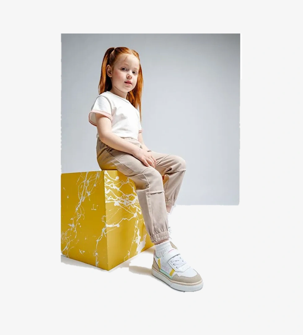 Kız Çocuk Bej Günlük Ayakkabı