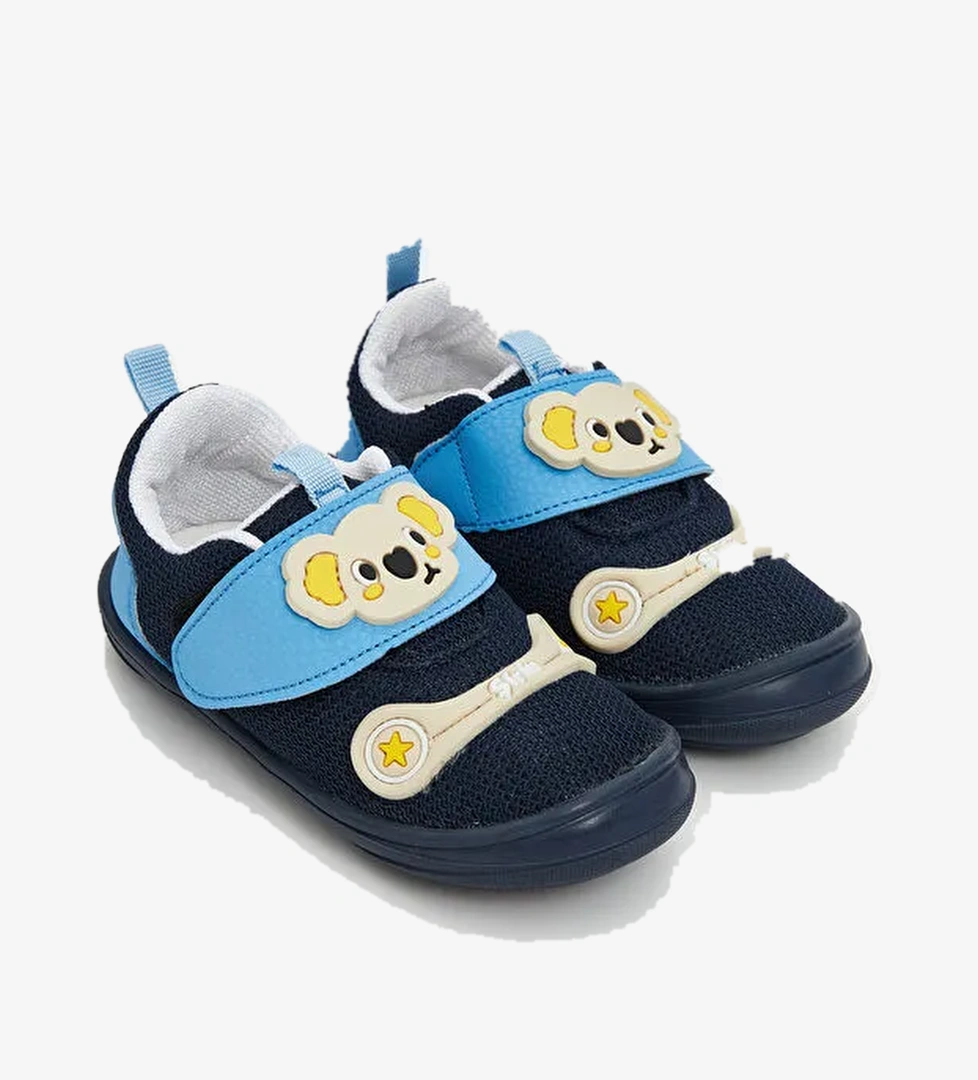 Şi̇ri̇nbebe Hayvan Figürlü Erkek Bebek İlk Adım Ayakkabısı model görseli