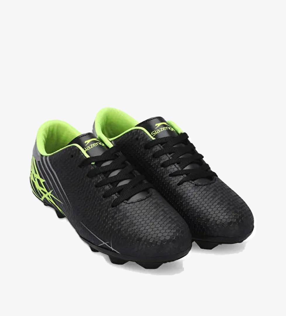 CARLO I Unisex Çocuk Halı Saha Siyah / Yeşil Futbol Ayakkabısı