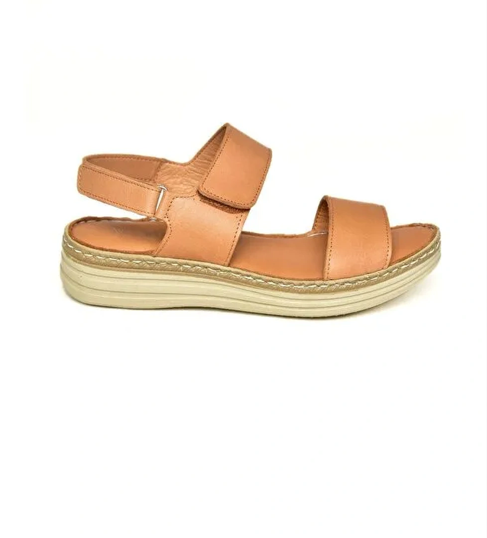 Fox Shoes U5552406 Taba Bej Kadın Sandalet model görseli