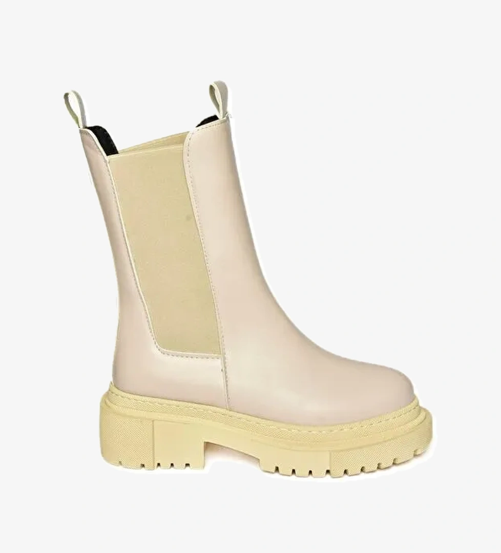 T6524490 Bej Kadın Bot - Görsel 1