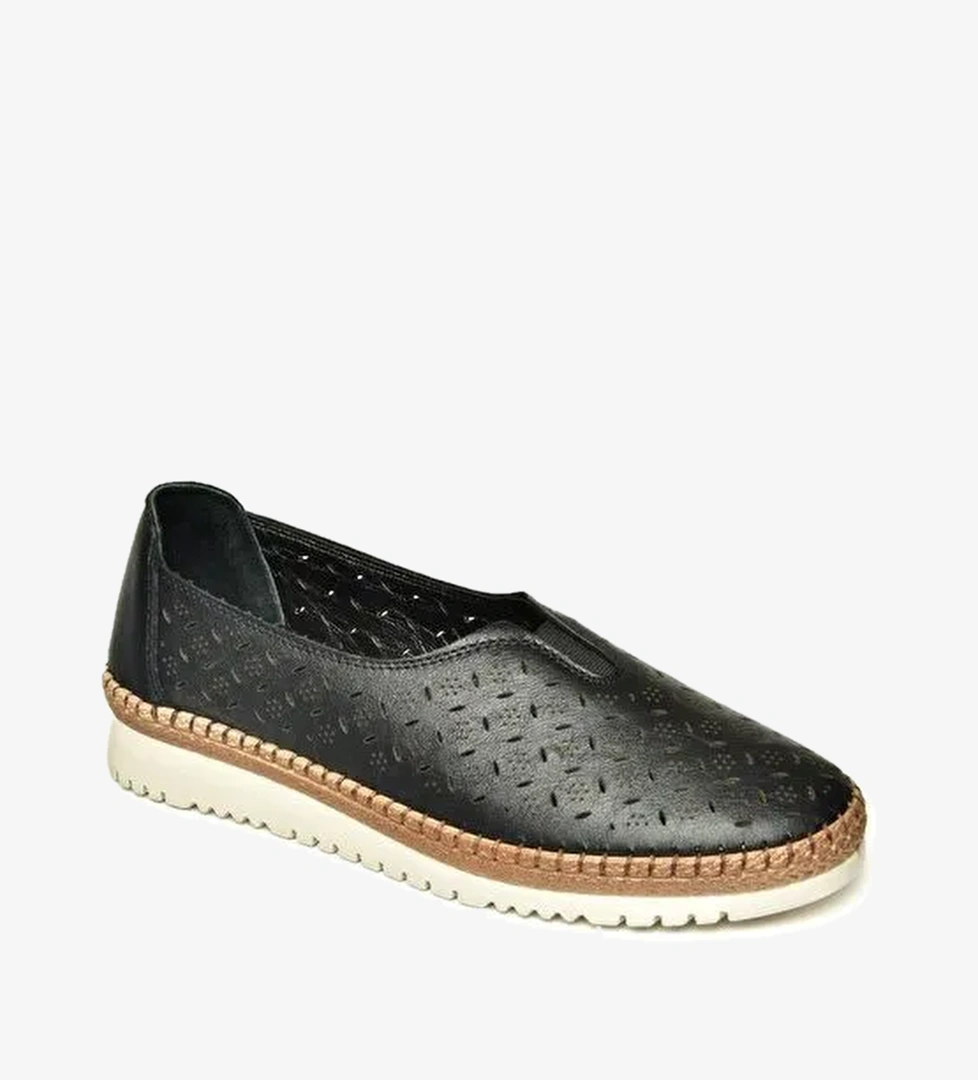 U5553002 Siyah Kadın Ayakkabı - Görsel 1