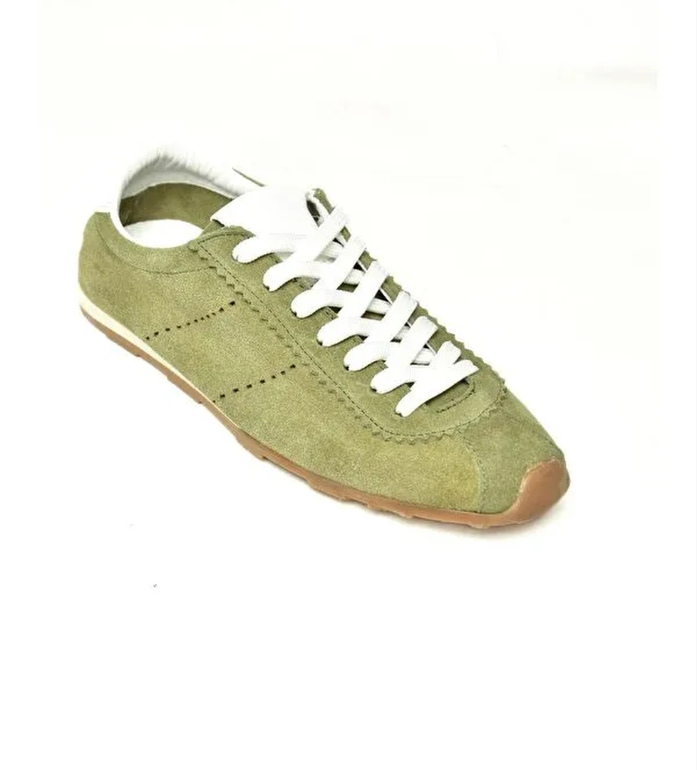 U3123116 Yeşil Kadın Sneakers - Görsel 1