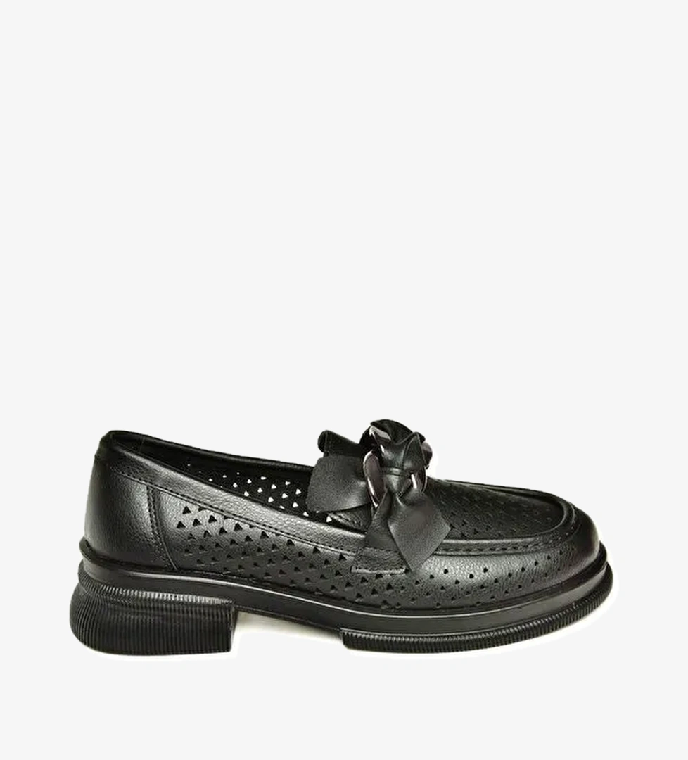 U7041375 Siyah Kadın Ayakkabı